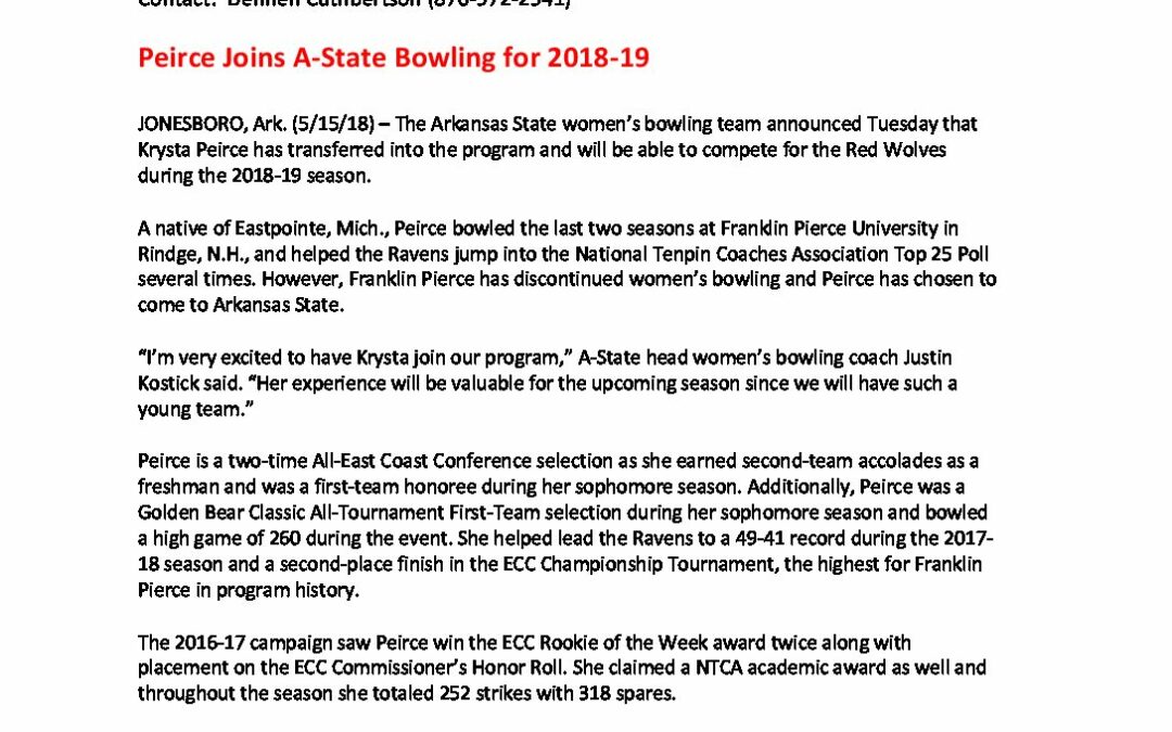Peirce-Joins-A-State-Bowling-for-2018-19