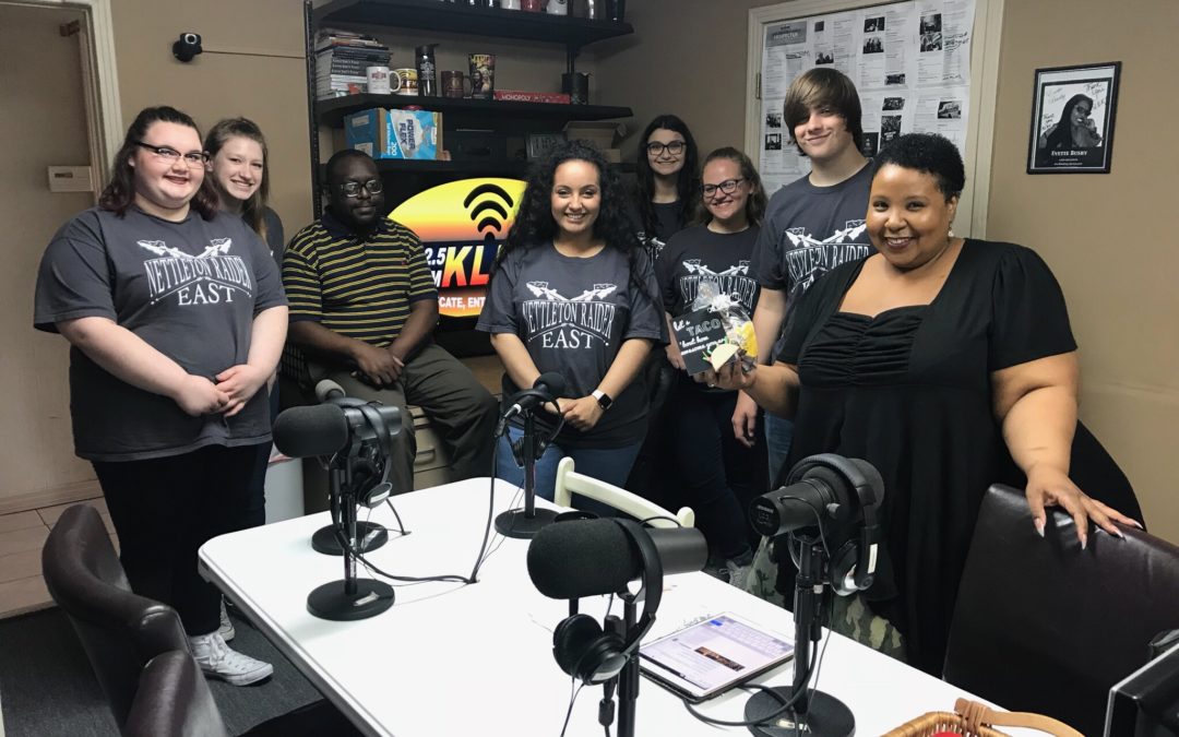 Nettleton High School East Lab Students visit KLEK