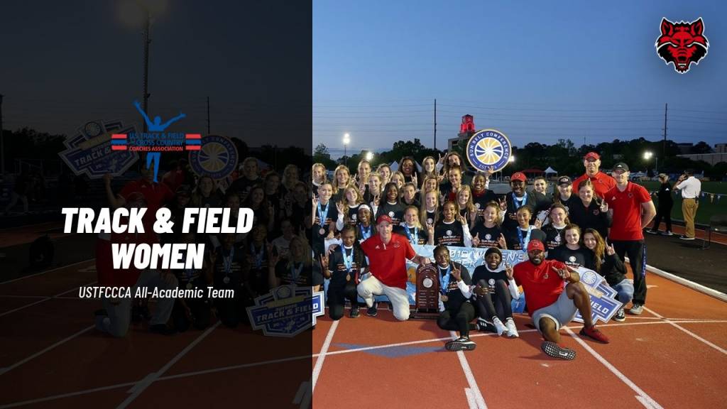 Red Wolves Recognized By USTFCCCA For Academic Success