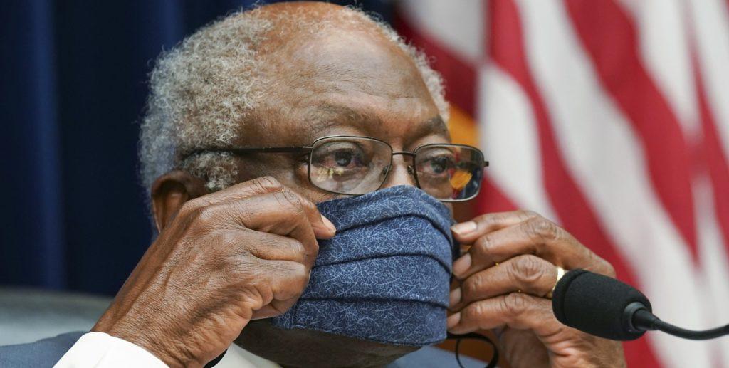 House Majority Whip James Clyburn to GOP House: Wear Masks or No Entry to Covid-19 Committee
