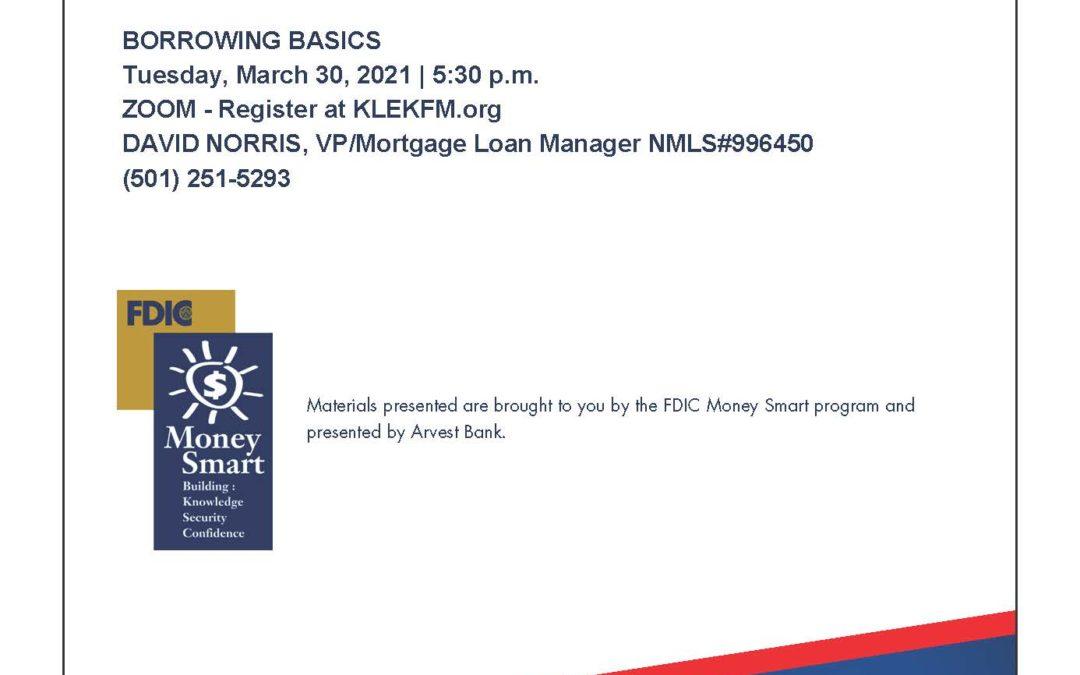 Arvest Bank is Offering a Free Financial Education Seminar