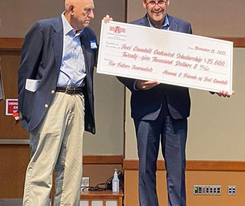 Endowed Joel Gambill Scholarship Highlighted 100th Herald Celebration