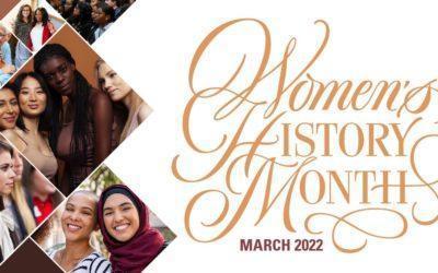 Women’s History Month 2022 Activities are Scheduled