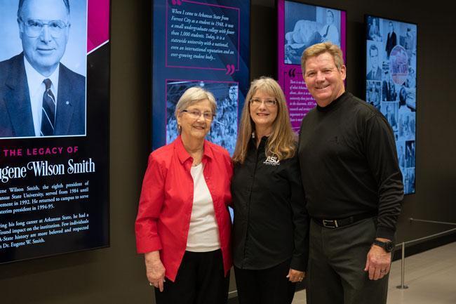 Tribute Wall Documents Leadership of Former President Eugene W. Smith