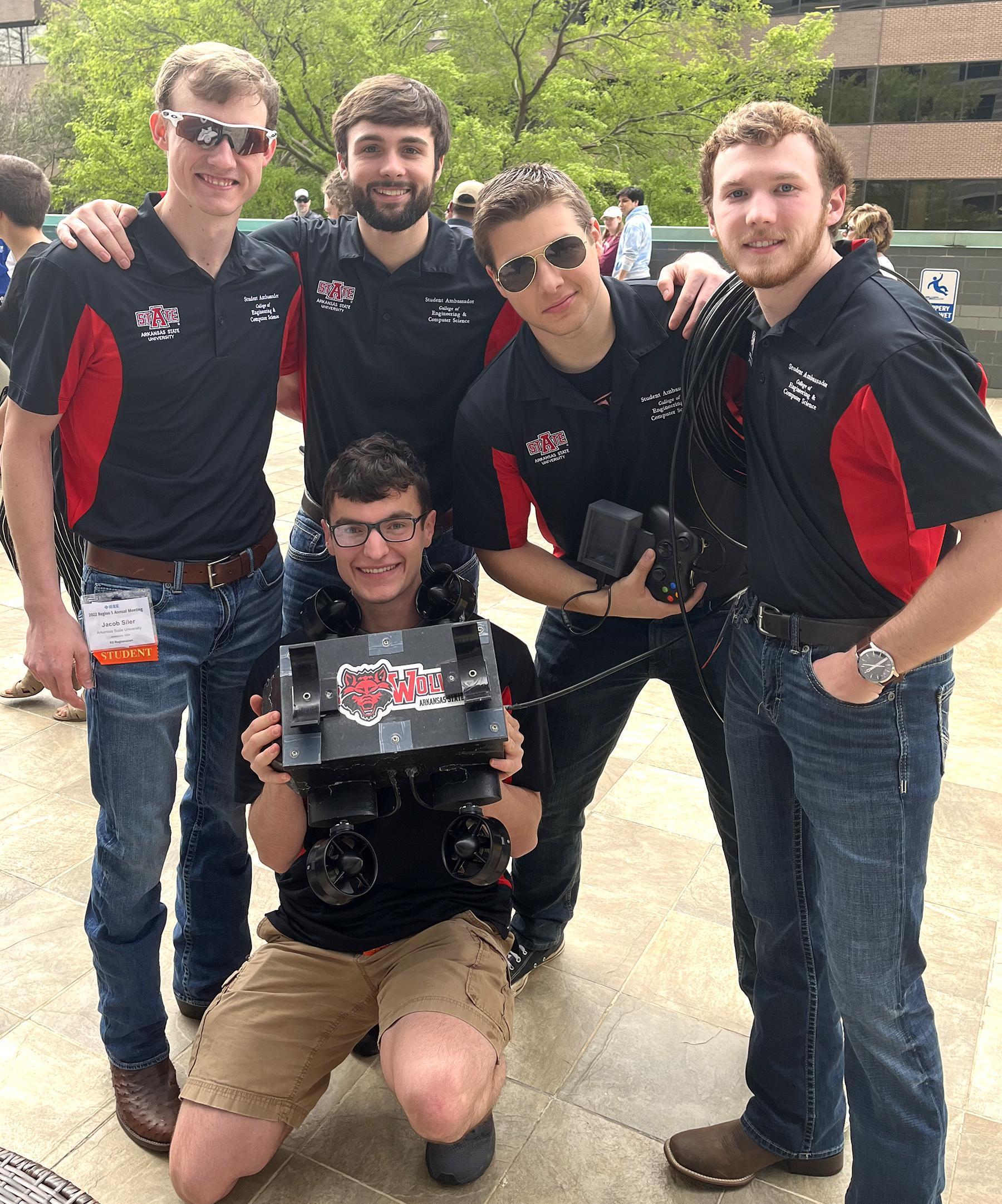 Engineering Students Excel in Underwater Robotics Competition