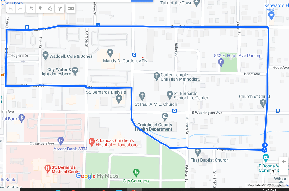 Inaugural in Jonesboro Parade Route to Start, End at Historic Landmark KLEK 102.5 FM